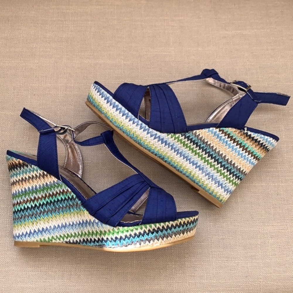 RAMPAGE 70’s style platform wedge